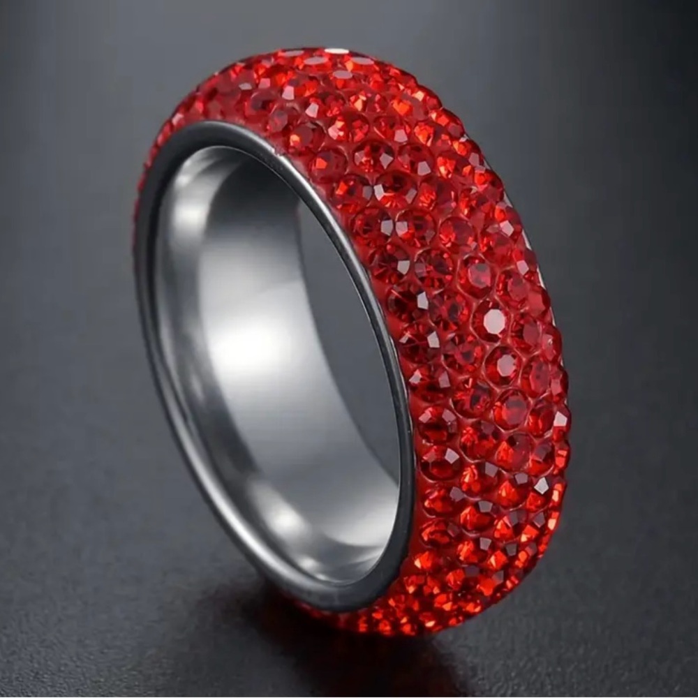 1pc Luxurious Fashionable Ring - Vibrant Cubic Zirconia
